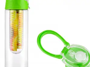 BOTTLE WITH REFILL FOR WATER, FRUIT and ICE 700ml