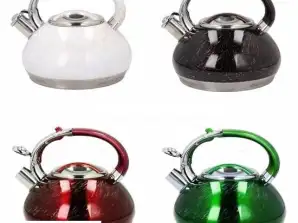 EB-1935 Edënbërg Whistling Kettle Stainless Steel - 3.0 liters - For All Heat Sources