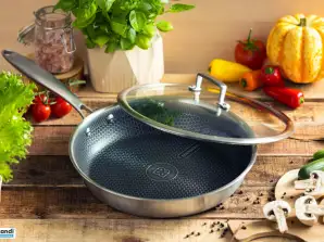 EB-13022 Frying Pan Ceramic - 22 cm - 3-layer non-stick coating