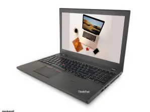 39x Lenovo ThinkPad T560 i5-6200U 8/256 GB κατηγορίας Α, τροφοδοτικό (MS)