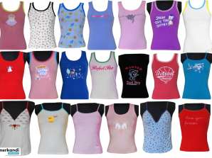 DAMES T-SHIRTS, BLOUSES, STRAP TOPS, T-SHIRTS, MIX PATRONEN