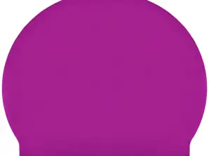 Violetinė silikoninė plaukimo kepuraitė baseino monocapui