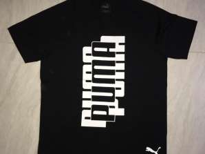 Puma - vyriški marškinėliai . Akcijų siūlymai su nuolaida išpardavimo kaina.