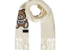 Wholesale Beige Moschino Scarf - Available in Sizes S/M/L/XL, Reference 3000+ Luxury Brands