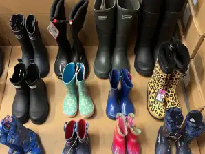 New mix wellington boots job lot - Mix sizes, 80% adults and 20% kids.