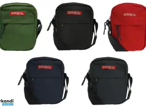 SHOULDER BAGS PANNIERS 24x18 CM ASSORTED COLORS