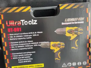 ULTRATOOLZ 18V Cordless Drill Combo | Now in Stock in our Warehouse!