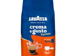 Grains de café Lavazza Crema e Gusto Forte, 1 kg - Offre exceptionnelle - Super café