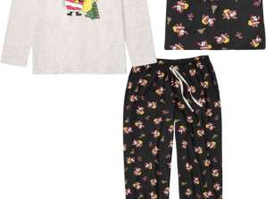 Γυναικείες πιτζάμες με δώρο τσάντα Χριστούγεννα