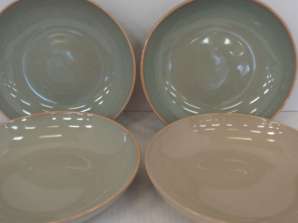 Tableware Stocklot Offer €1200,00/Ton - Dishes, mugs, platters, cups, breakfast bowls, salad dishes, etc