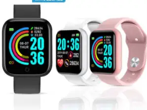 Smartwatch D20S 2021 Unisex Heart Rate BIG DISPLAY SKU:053-C (Készlet Lengyelországban)