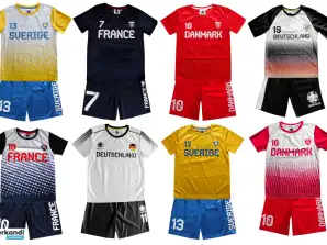 FOTBALL KITS SETTER TRENINGSDRAKTER KOSTYMER TYSKLAND FRANKRIKE 116 - 152