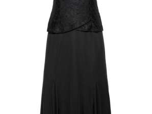 Sheego lace dress black