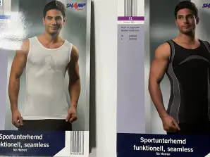 Maillot de corps de sport pour homme et femme fonctionnel sans couture par Shamp