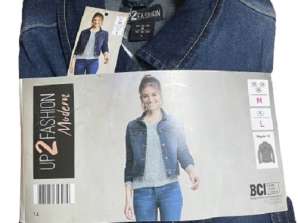 Kadın Kot Ceket Ceket by Up 2 Fashion