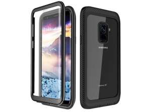 Case Alogy gepanzert robuster Ganzkörper für Samsung Galaxy S9 Schwarz