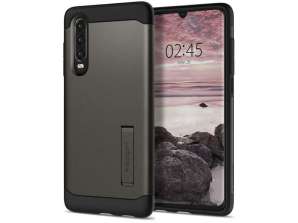 Spigen Тонкий броневой чехол для Huawei P30 Gunmetal