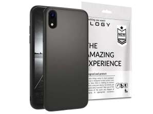 Silikonové pouzdro Alogy štíhlé pouzdro pro Apple iPhone XR černé
