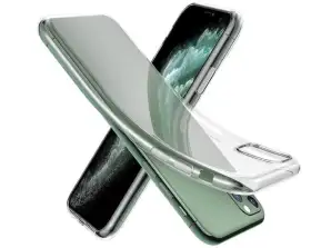 Silikonfodral Logistikfodral för Apple iPhone 11 Pro transparent