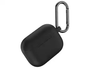 Custodia in silicone Alogy per Apple AirPods Pro Nero