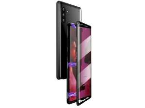 Dr.Fit Double-sided Glass Magnetic Case for Galaxy Note 10 Black