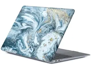 Funda de mármol duro Alogy para MacBook Air 13 2019 Azul mármol 01