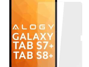 Gehärtetes Glas Alogy 9H für Samsung Galaxy Tab S7 Plus / S8 Plus T970 /