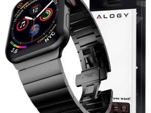 Alogy Edelstahlarmband Armband Stahlarmband für Apple Watch 1 /