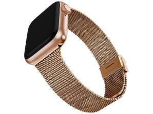 Milanese Armband Alogy Armband für Apple Watch 38/40/41mm Roségold