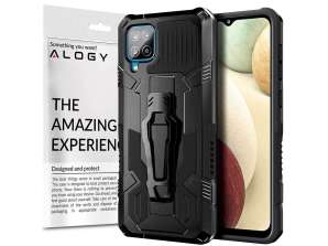 Funda protectora blindada Alogy Stand para Samsung Galaxy A42 5G