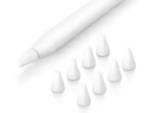 Silicone tip x8 Alogy cover for Apple Pencil 1/2 White