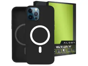 Carcasa MagSafe Alogy Ultra Slim Mag pentru încărcătoare Qi pentru iPhone 12/ Pro