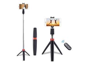 Selfie çubuğu Alogy mini Tripod Çubuğu monopod Siyah