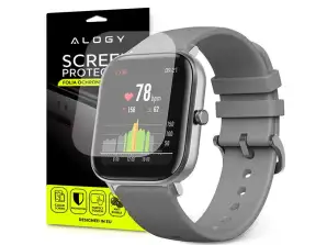 5x Alogy Displayschutzfolie für Smartwatch für AmazFit GTS