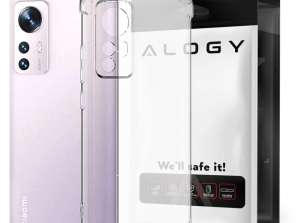 ShockProof Alogy Silicone Armor Case for Xiaomi 12 5G Transparent