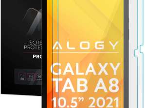 2x Panzerglas Alogy Displayschutzfolie für Samsung Galaxy Tab A8 10.5