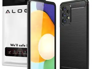 Hülle für Samsung Galaxy A23 5G Alogy Rugged Armor TPU Carbon Bl Case