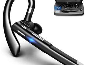 Bluetooth 5.0 wireless headset with powerbank