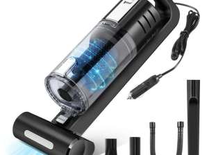 Car Vacuum Cleaner Handheld Turbo Brush With LED Backlight 4500