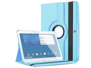 Rotary case voor Samsung Galaxy Tab 4 10.1 Blauw