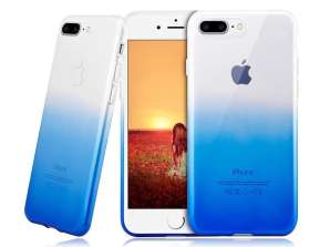 Caz Alogy Slim Ombre Apple iPhone 7/8 Plus Albastru