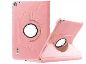 Въртящ се калъф 360 за Huawei MediaPad T3 7.0 розов