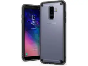 Funda Ringke Fusion Samsung Galaxy A6 Plus 2018 Smoke Negro