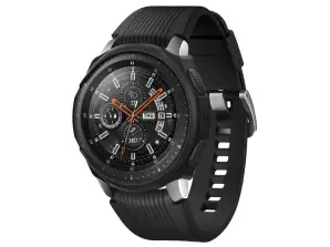 Spigen Жидкий воздушный чехол для Samsung Galaxy Watch 46 мм / Gear S3 черный