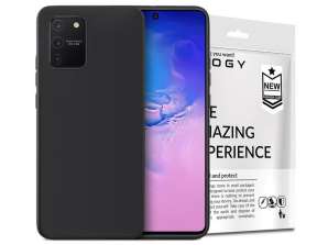 Silicone case Alogy slim case for Samsung Galaxy S10 Lite black