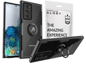 Alogy Ring Holder Διάφανη Πανοπλία για Samsung Galaxy Note 20 Ultra