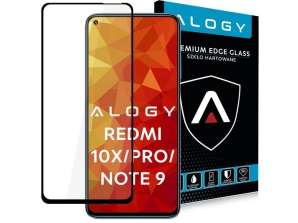 Skleněné pouzdro Alogy Full Glue přátelské pro Xiaomi Redmi 10X / 10X Pro / Poznámka