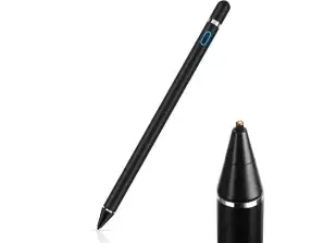Aktív kapacitív ceruza Alogy táblagép telefon képernyőjéhez fekete