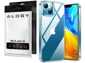 Siliconen case Alogy case case voor Apple iPhone 13 6.1 transparant
