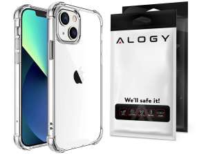 Удароустойчив Alogy брониран калъф за Apple iPhone 13 Mini 5.4 прозрачен